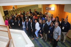 Members of Black College Sports Information Directors Association (BCSIDA).